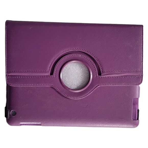 Purple Plum Apple iPad 2 Ctech Case Stand Cover 360° Rotation 9.7" - Picture 4 of 13